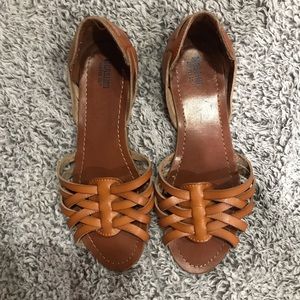 Brown sandals